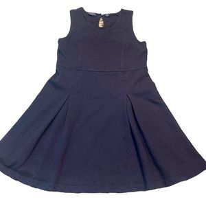 School Uniform Dress- Navy Blue